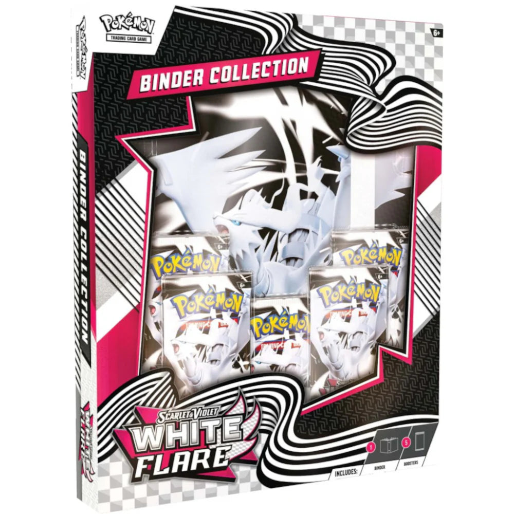 Pokémon TCG: Scarlet & Violet – White Flame 9-Pocket Binder Collection