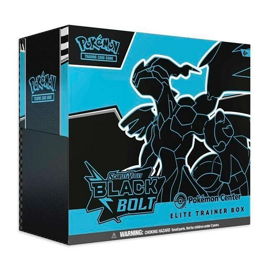 Sealed Pokémon Black Bolt Elite Trainer Box (ETB)