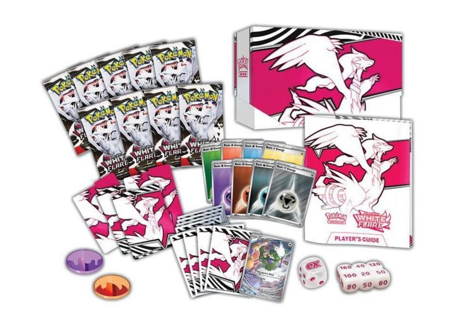 Sealed Pokémon White Flare Elite Trainer Box (ETB)